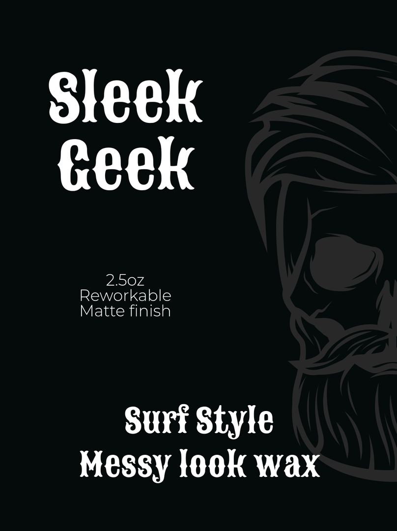 Stickers Geek Noir et Blanc