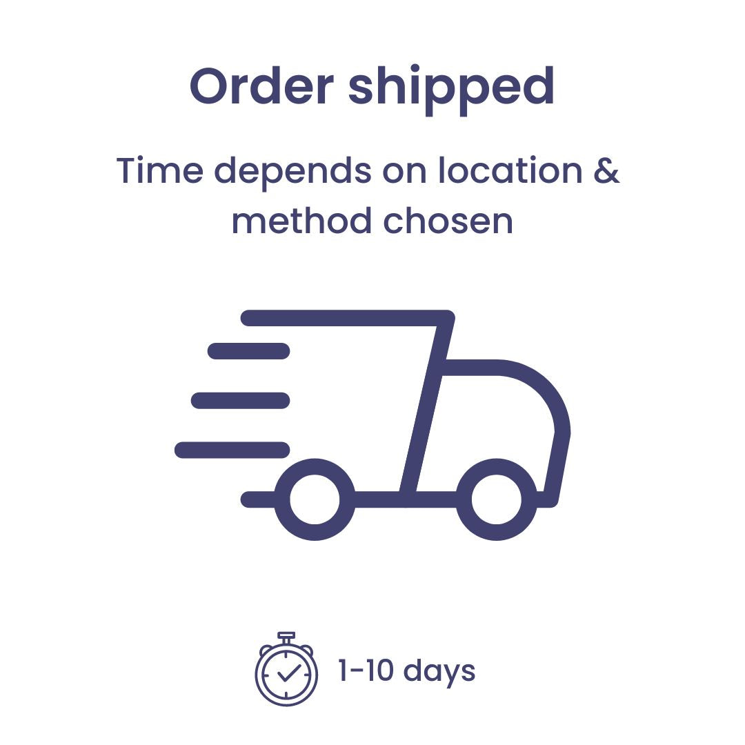 Lead time order shipped icon