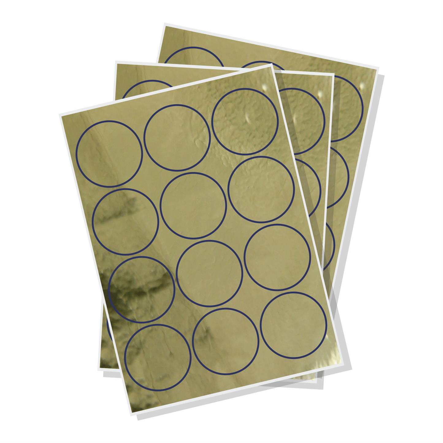 Blank labels eco gold image