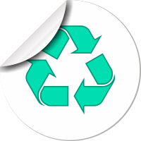 Eco-friendly material icon