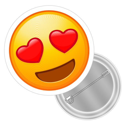 Emoji button badge product icon