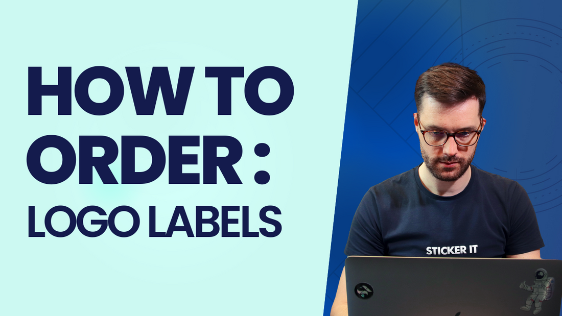 How to order logo labels video