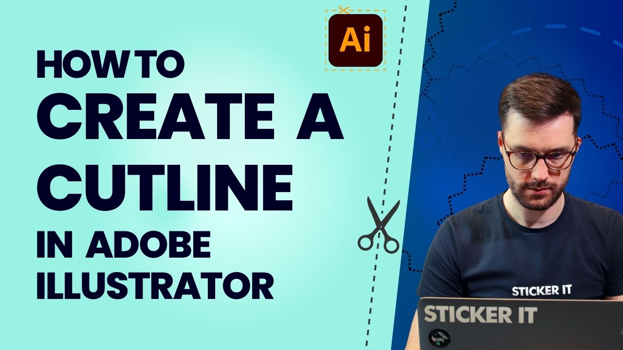 thumbnail for how to create a cutline in adobe illustrator