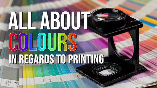 All about colours in regards to printing