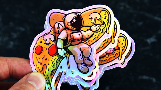 What is a holographic sticker