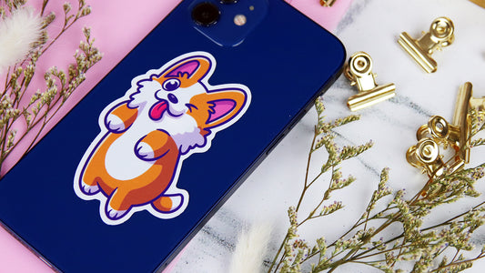 How to decorate a phone case with clear stickers