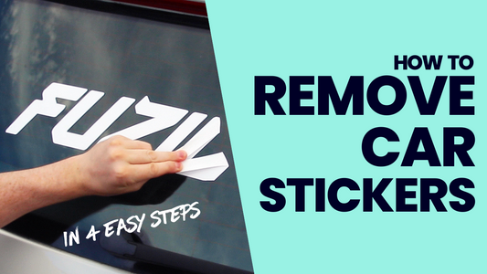 How to remove stickers from your car thumbnail