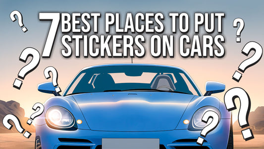 The 7 best places to put stickers on cars