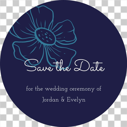 Save the Date Flower