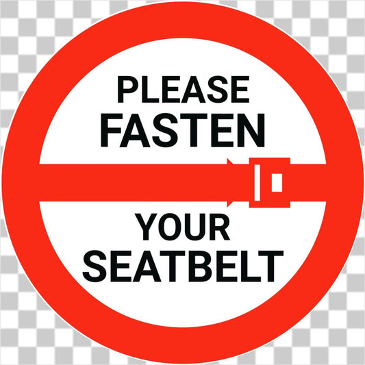 Please fasten your seatbelt