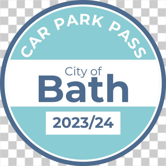 Car Park Pass Window Sticker