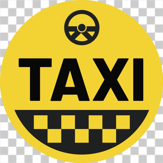 Taxi wheel badge