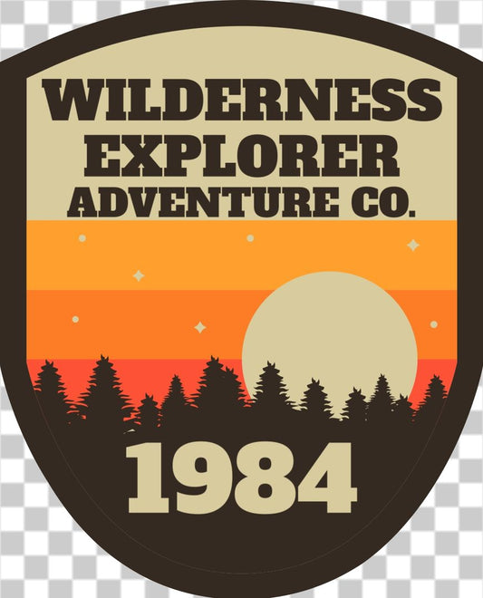 1984 wilderness explorer logo