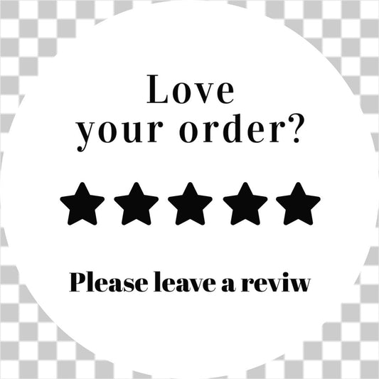 Love your order? thankyou