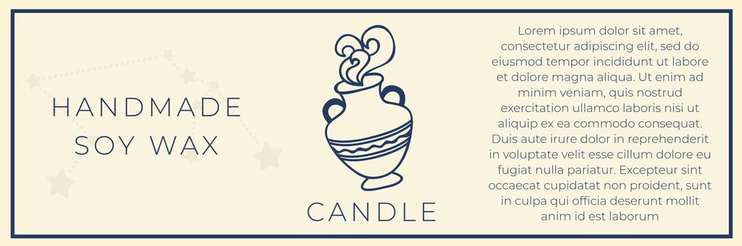 Aquarius Candle