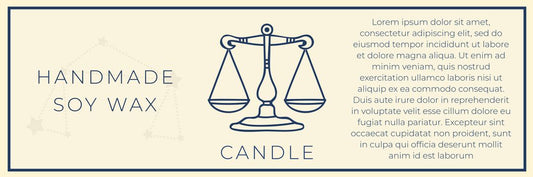 Libra Candle