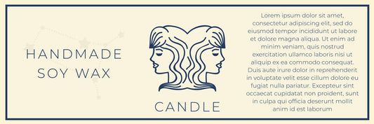 Gemini Candle