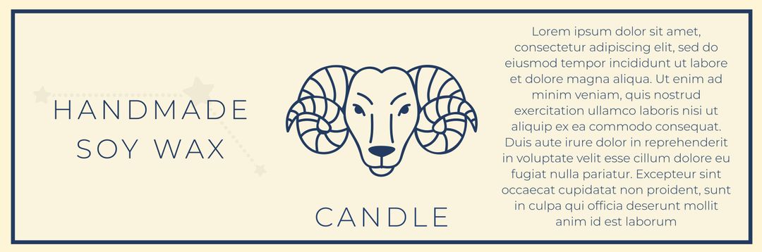 Aries Candle