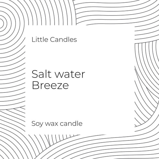 Abstract Candle label