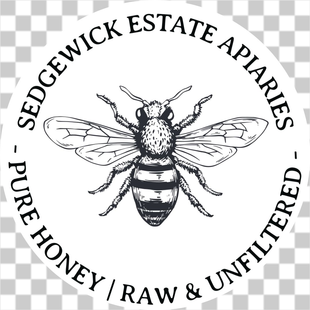 Sedgewick estate apiaries honey jar label