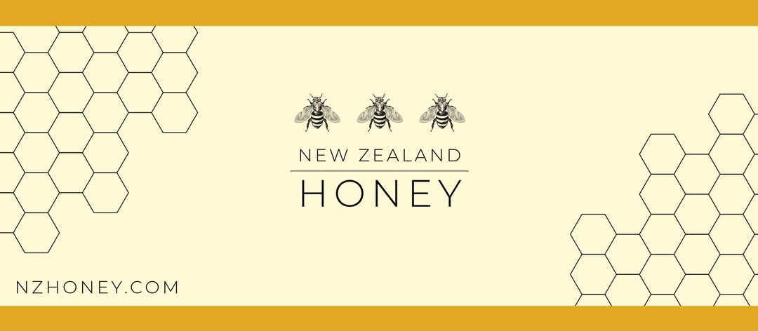 Modern honey label