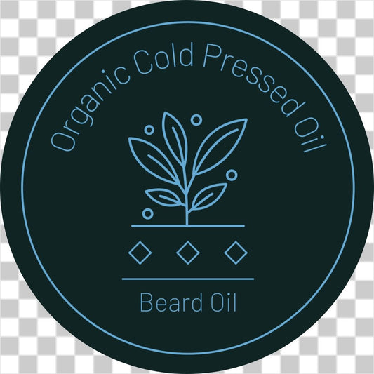 Modern Beard oil label