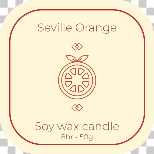 Rounded Candle label