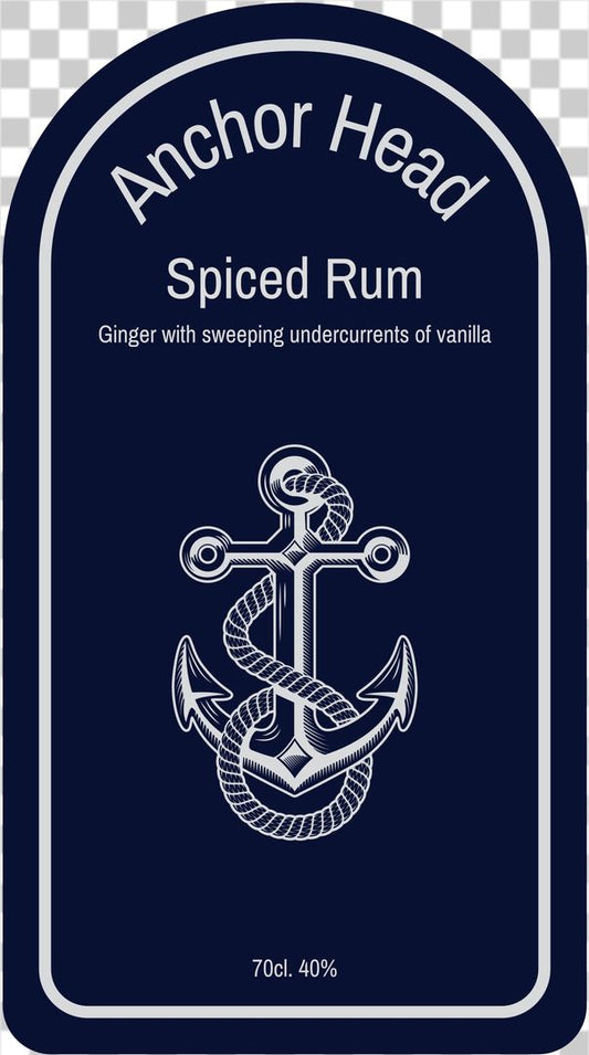 Anchor head spiced rum