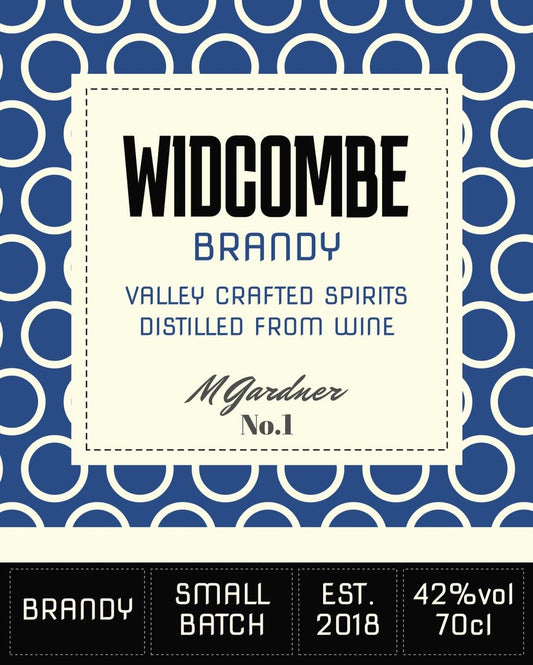Art Deco spirits bottle label brandy