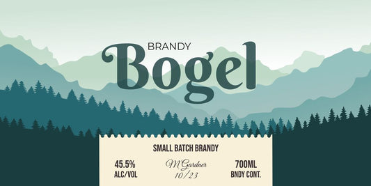 Spring valley brandy label