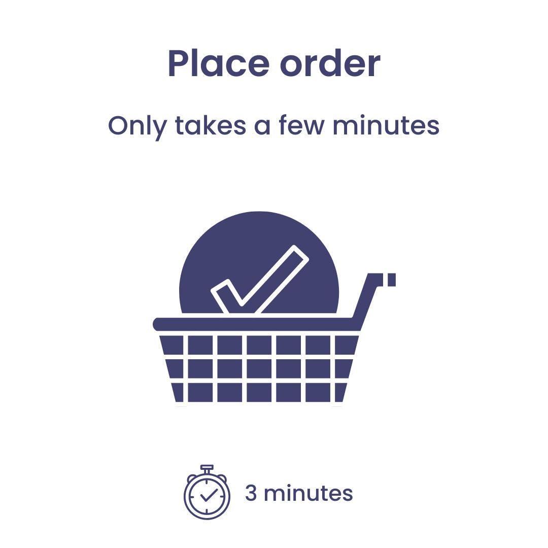 Lead time placing order icon