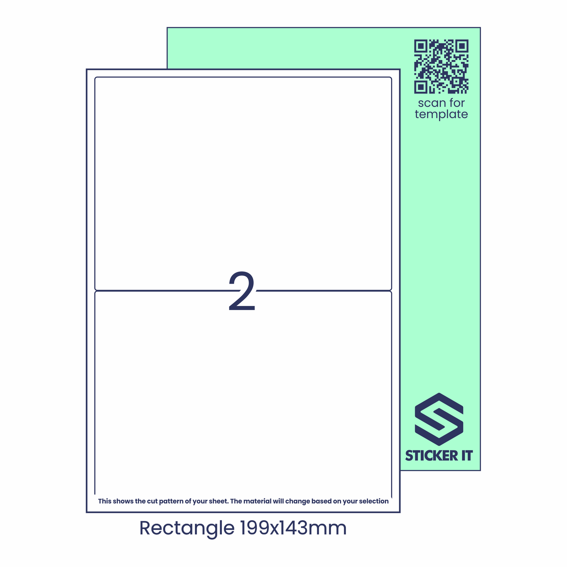 Blank labels rectangle 199x143 2 image