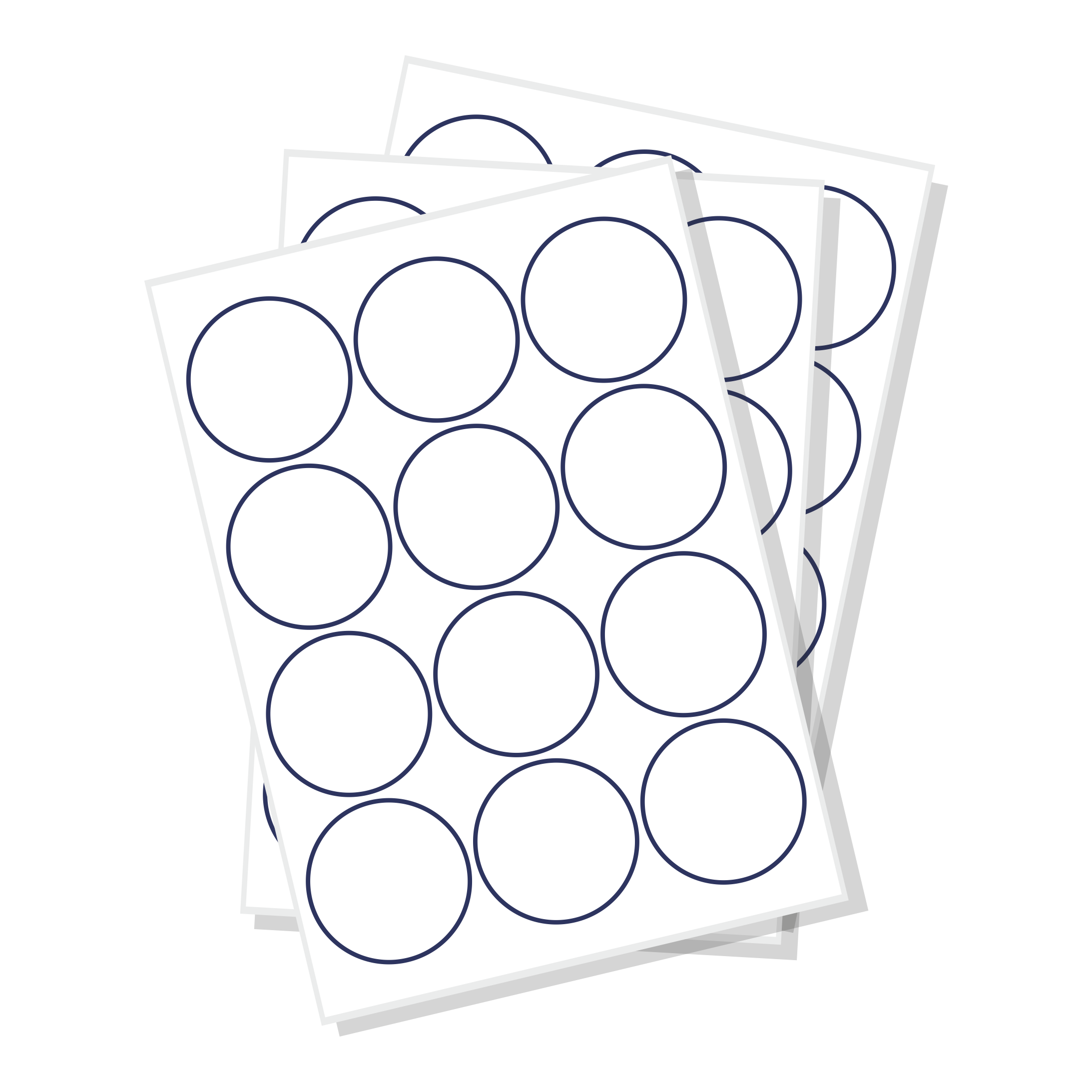 White Vinyl Blank Labels - Free Delivery - UK Made | Sticker it