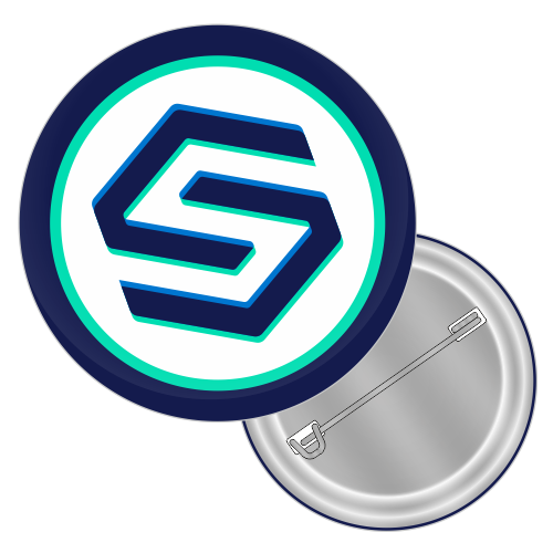 Custom button badge product icon