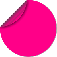 Fluorescent pink material icon