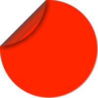 Fluorescent red material icon