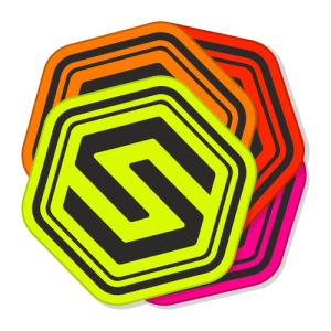 Fluorescent stickers product icon