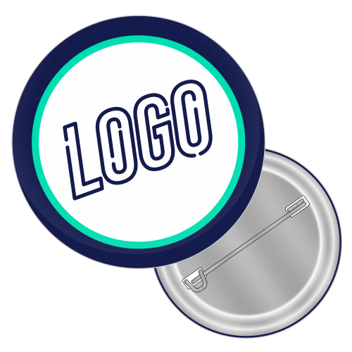 Logo button badge product icon