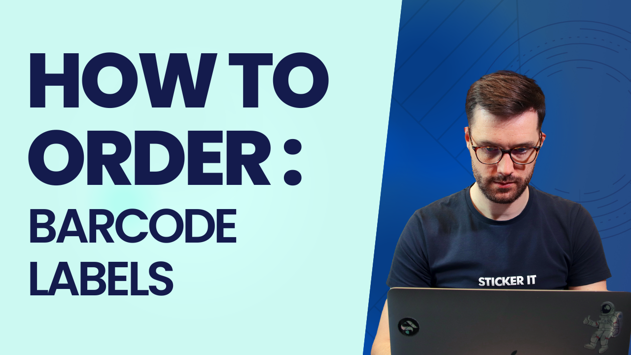 Video laden: How to order barcode labels video