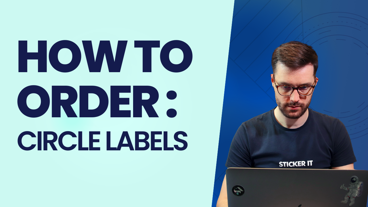 Load video: How to order circle labels video