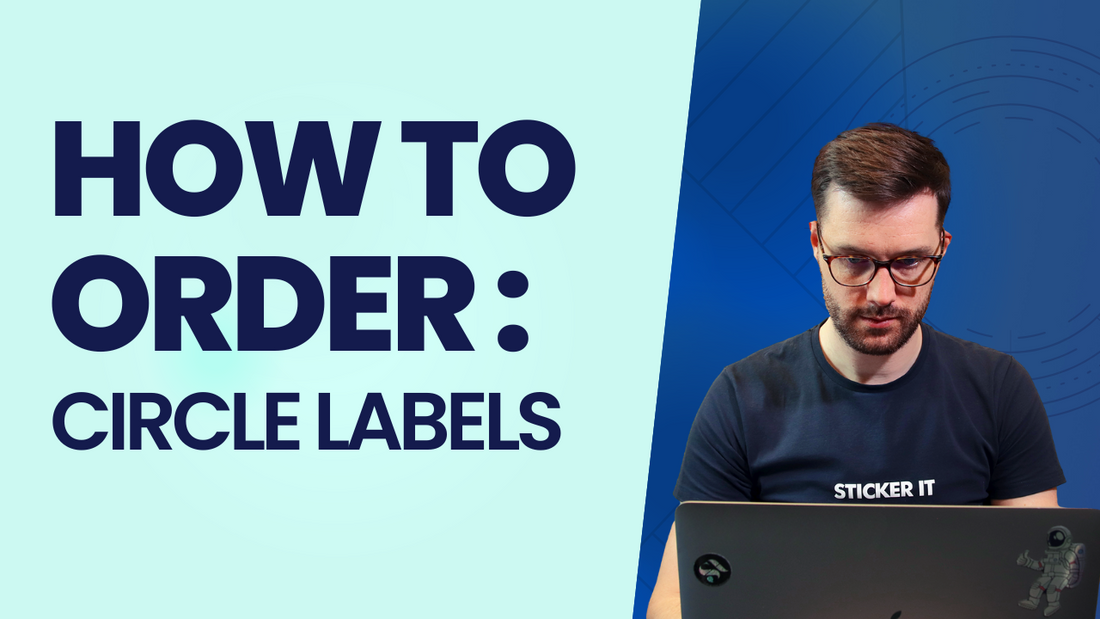 How to order circle labels video