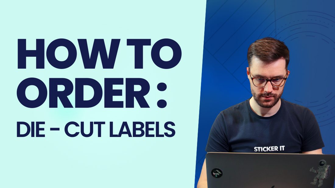 A video explaining what die-cut labels are and how to order them