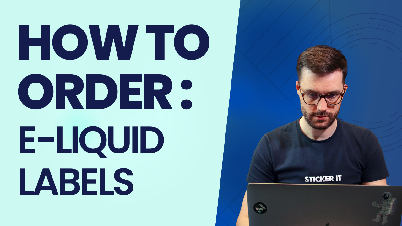 Video laden: How to order e-liquid labels video