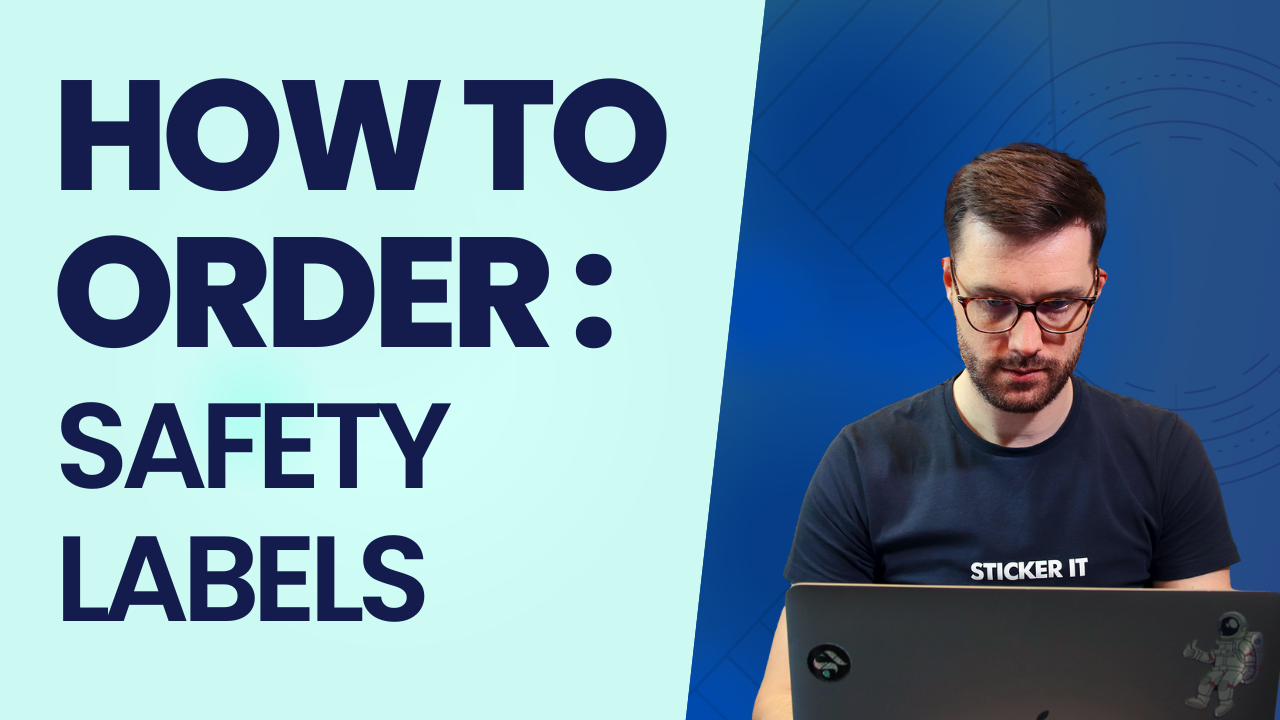 Load video: How to order safety labels video