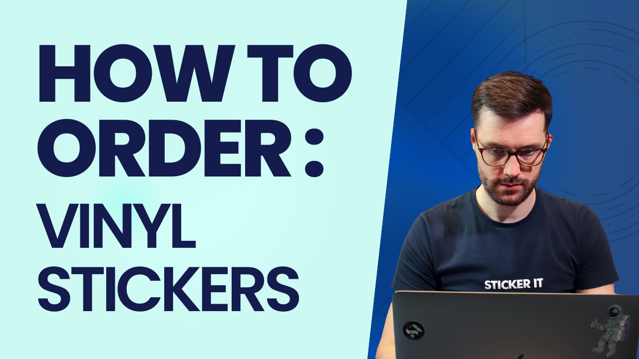 Load video: How to order vinyl stickers video