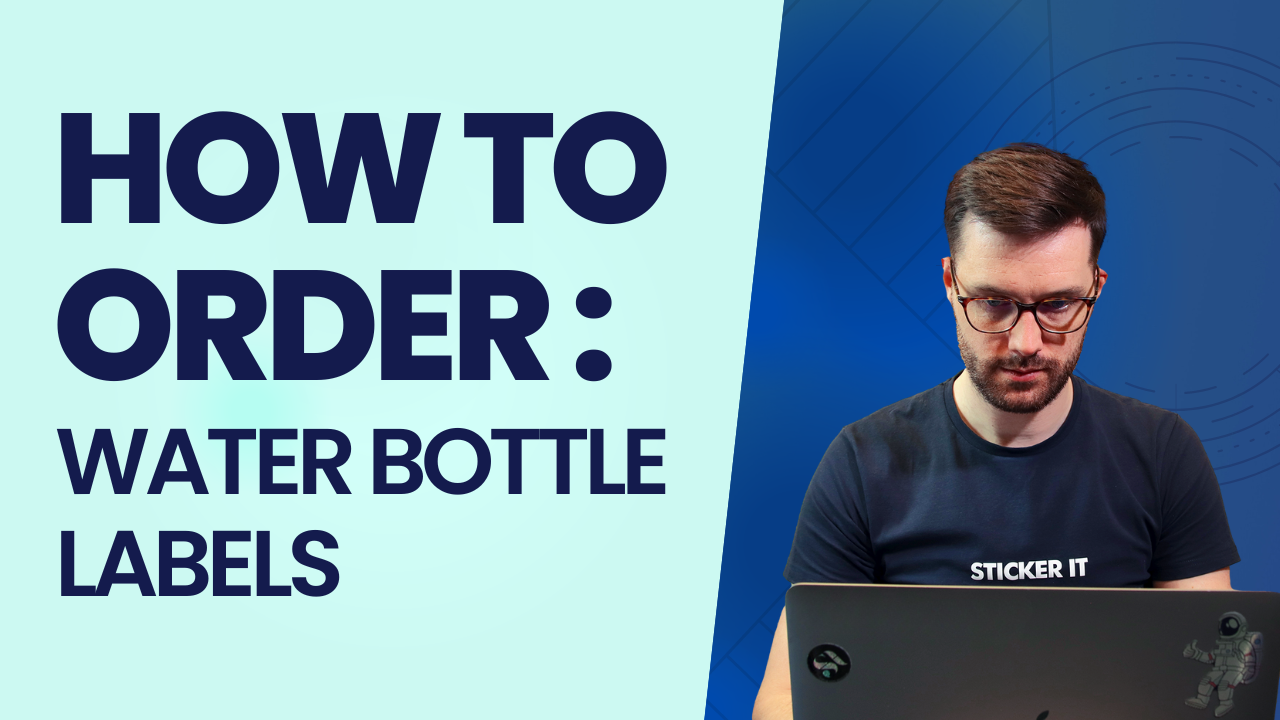 Load video: How to order water bottle labels video