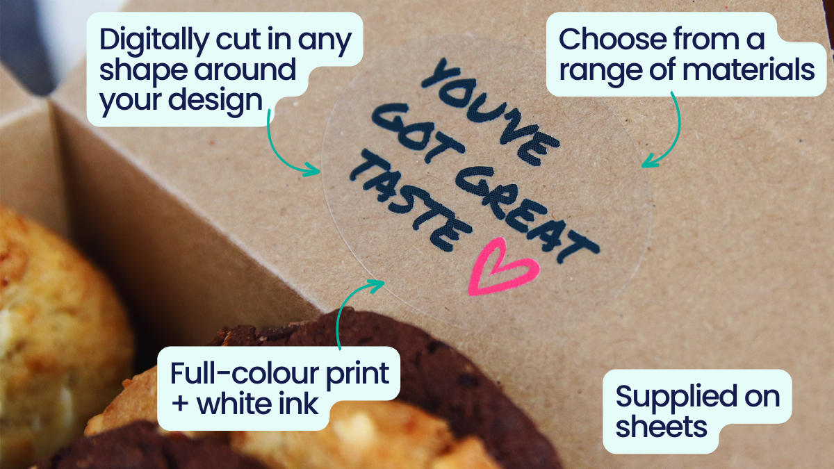 What are cake labels
