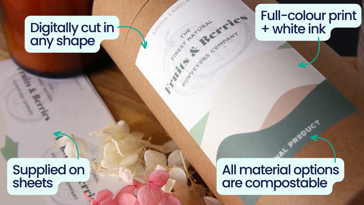 What are compostable labels