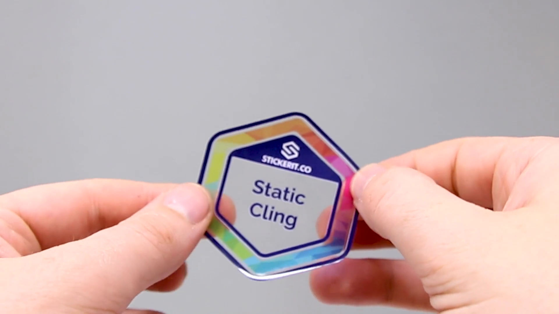 Static Cling Stickers, Repositionable Stickers